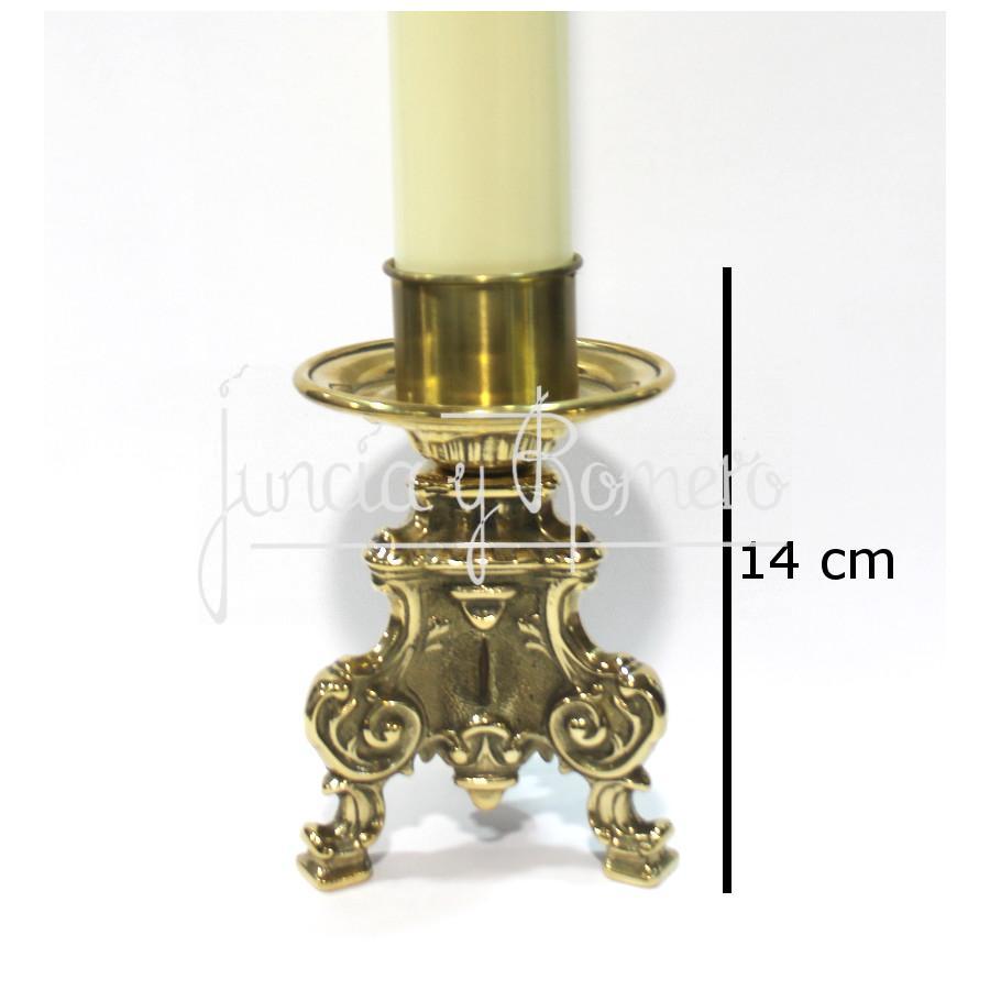 CANDELERO BARROCO BAJO CUBILLO 40mm