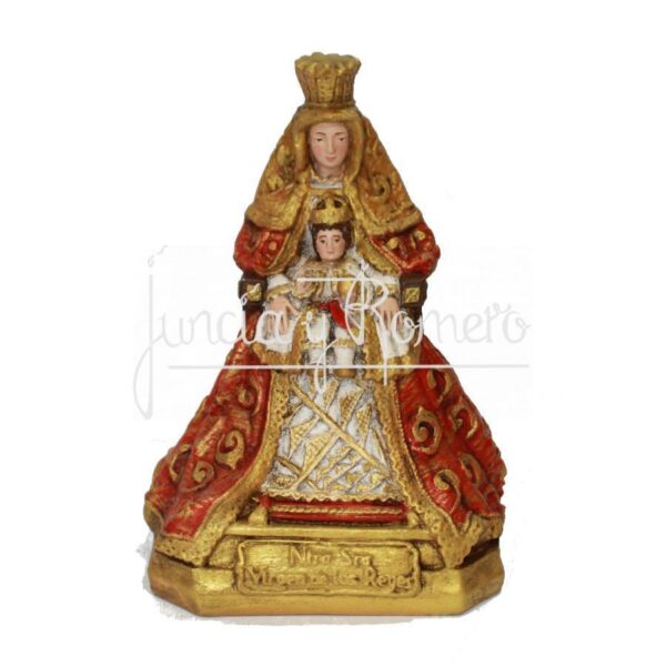 VIRGEN REYES rojo y oro