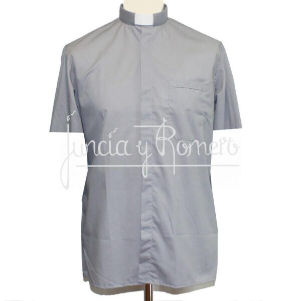 camisa mCORTA GRIS CL